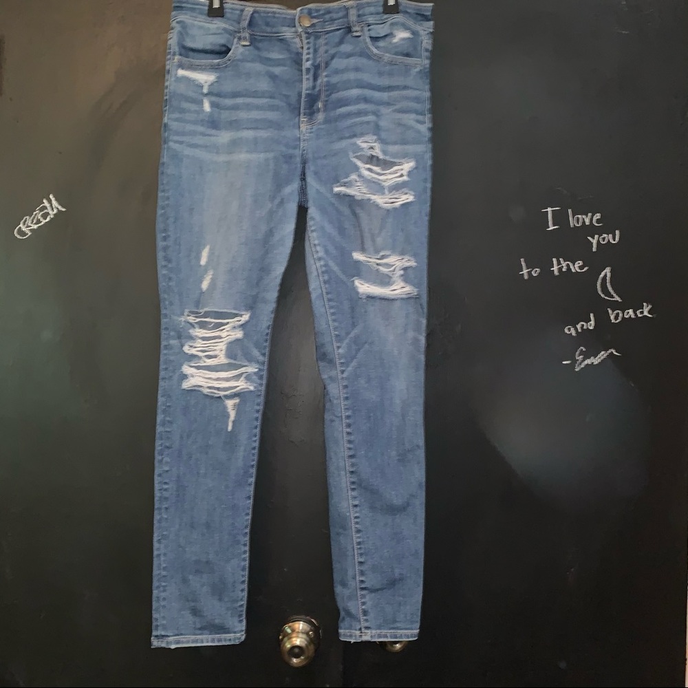 American eagle high waist jeans